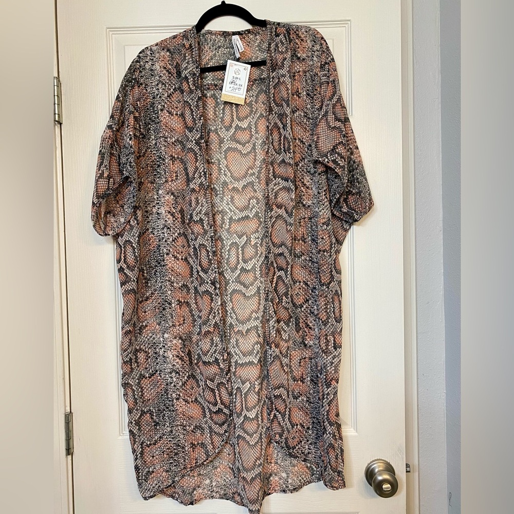 Live 4 Truth Multicolor Patterned Cardigan